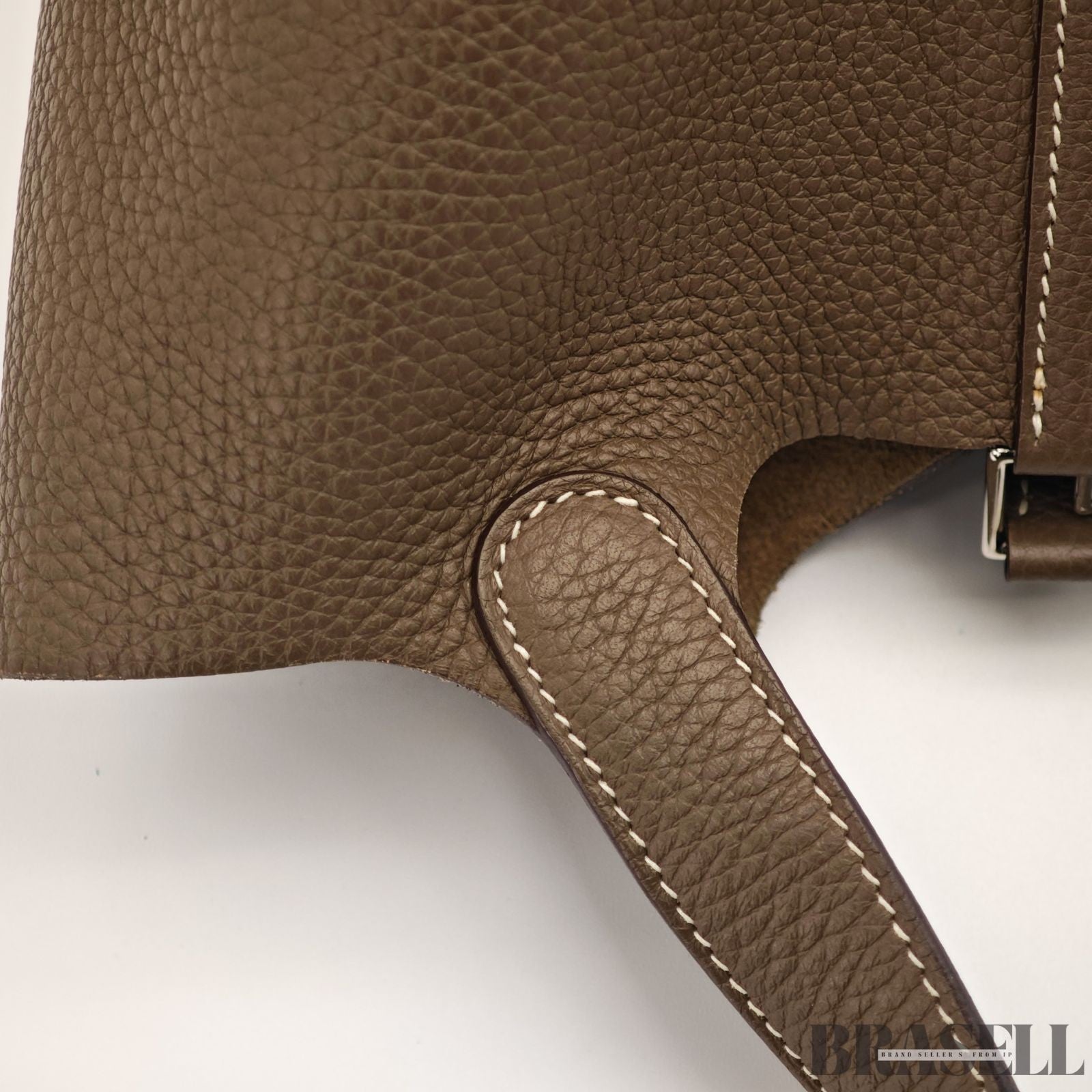 Hermes Picotin Lock PM 18 etoupe Handbag Women's With Padlock Key