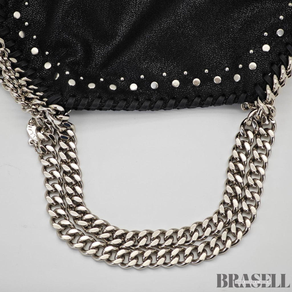 Stella McCartney Shoulder Bag/Handbag 2-Way Studs Black Women's