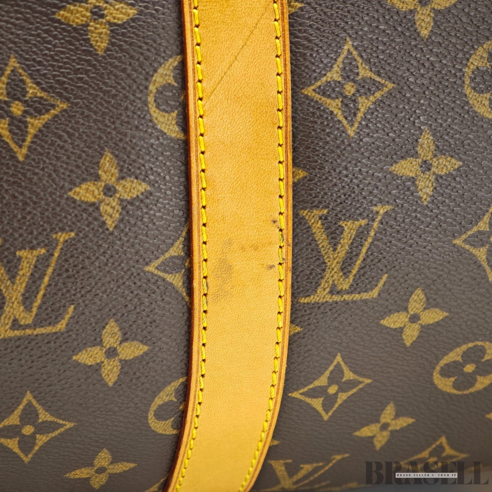 LOUIS VUITTON Keepall 50 M41426 Monogram Travel Boston Bag Brown Women's Men's