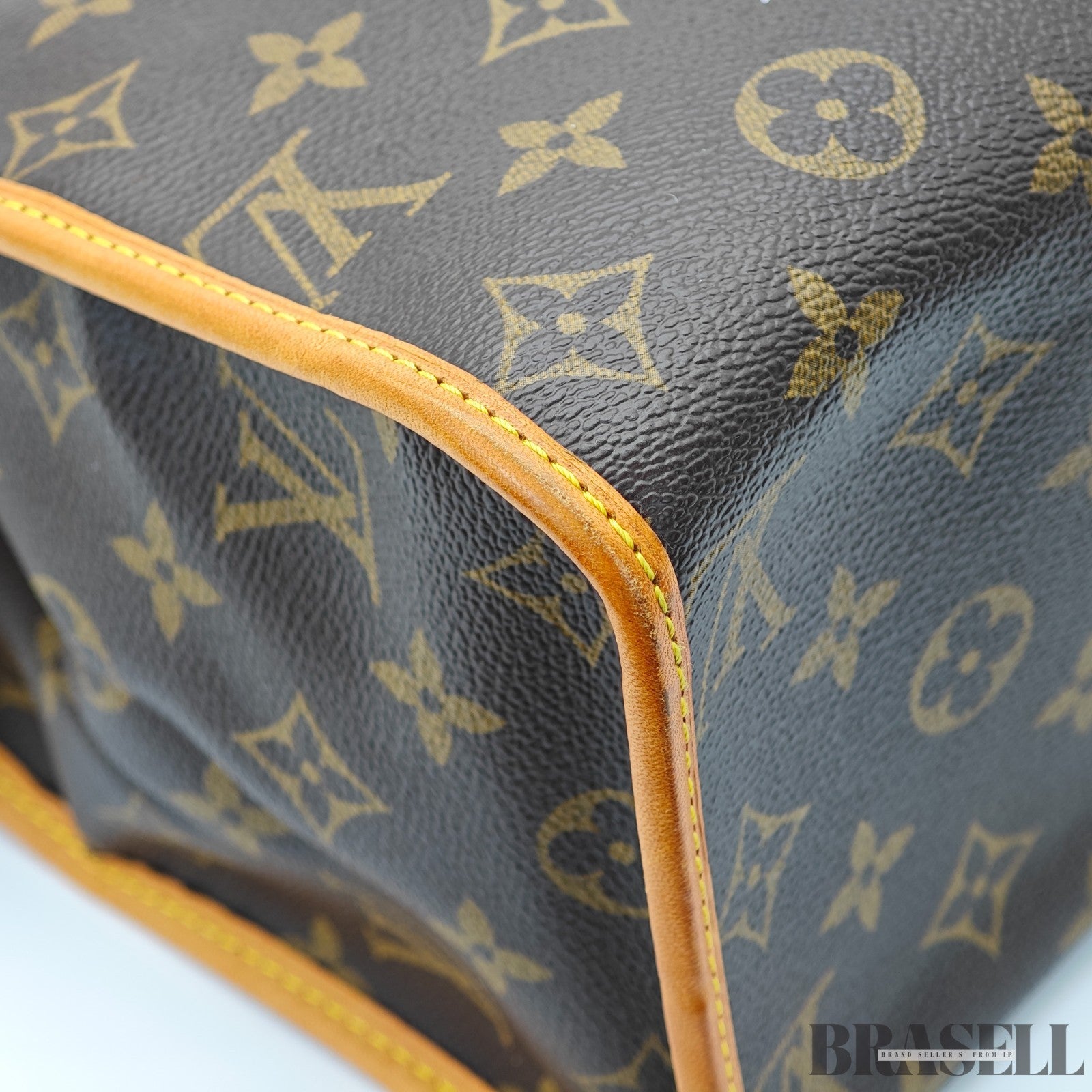 LOUIS VUITTON Popincourt Au M40007 Tote Bag Monogram Canvas Brown
