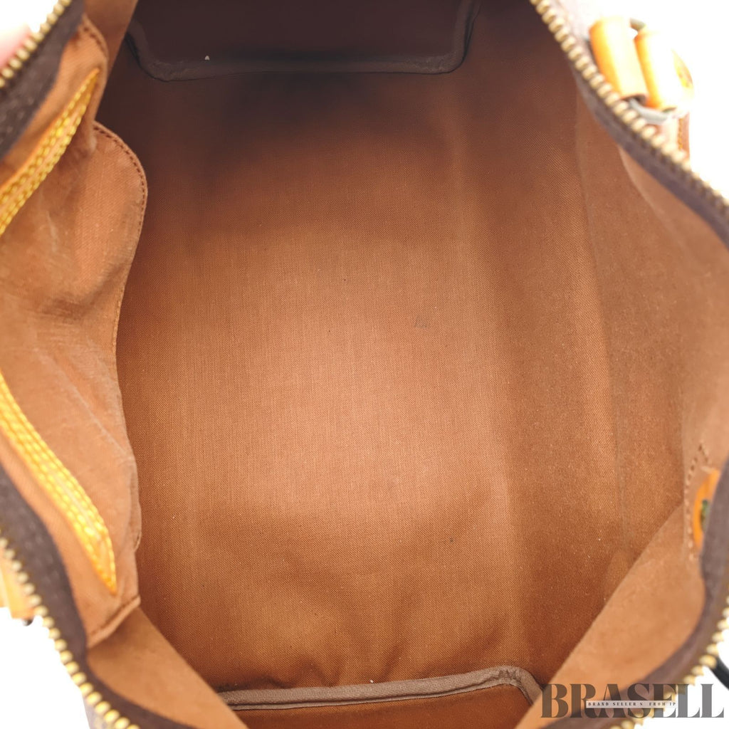 LOUIS VUITTON Speedy 35 M41524 Handbag Brown Monogram Canvas Mini Boston Bag