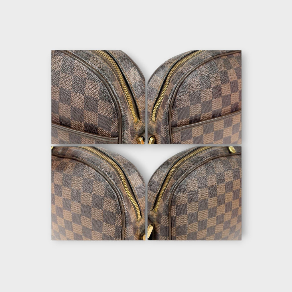 Louis Vuitton Ipanema GM One Shoulder Bag Damier Leather N51292 Brown 【B】