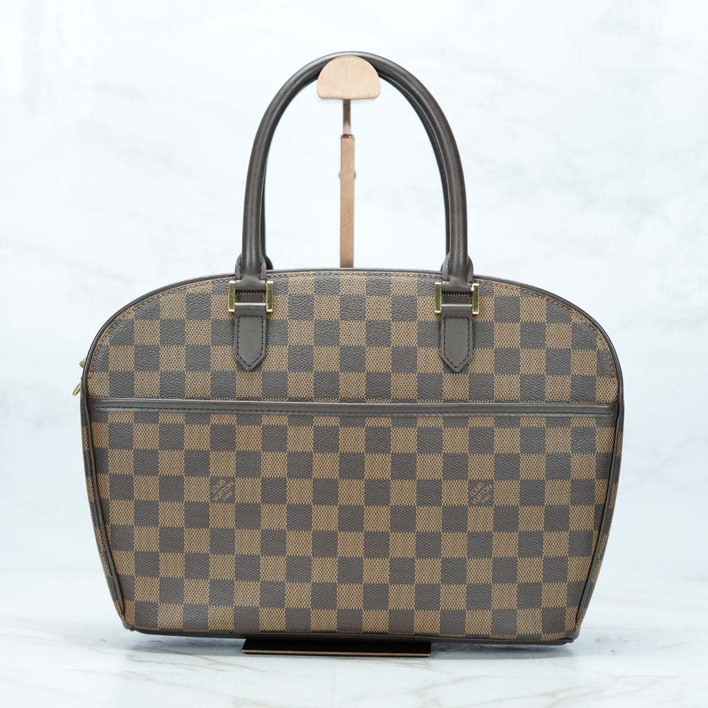 LOUIS VUITTON Damier Saria Horizontal N51282 Handbag Brown Shoulder Bag