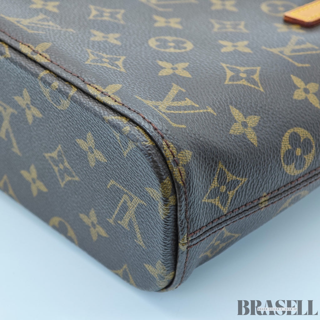 LOUIS VUITTON Vavin PM M51172 Monogram Handbag PVC-Coated Canvas Leather Brown