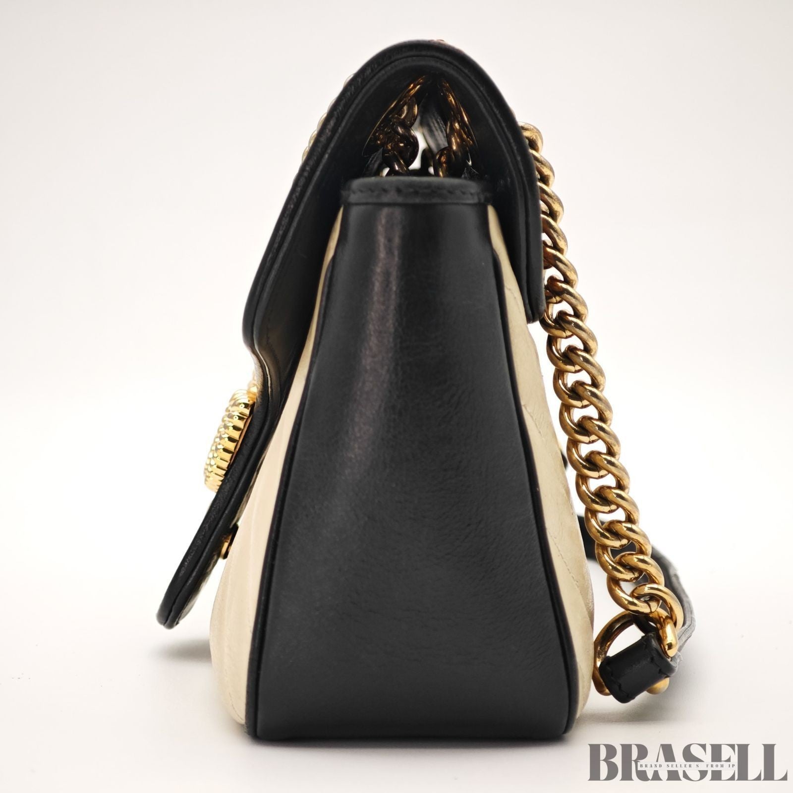 Gucci GG Marmont 443497 Flap Bag Handbag Leather Multicolor Women’s