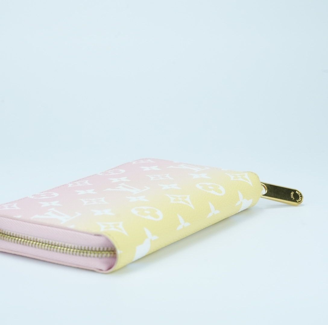 LOUIS VUITTON By the Pool Zippy Wallet M80361 Long Wallet Light Pink