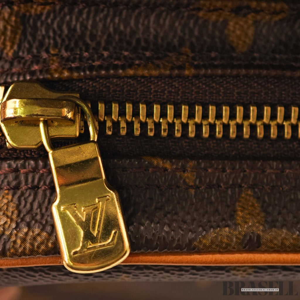 LOUIS VUITTON Amazon Crossbody Shoulder Bag Monogram Leather Brown M45236