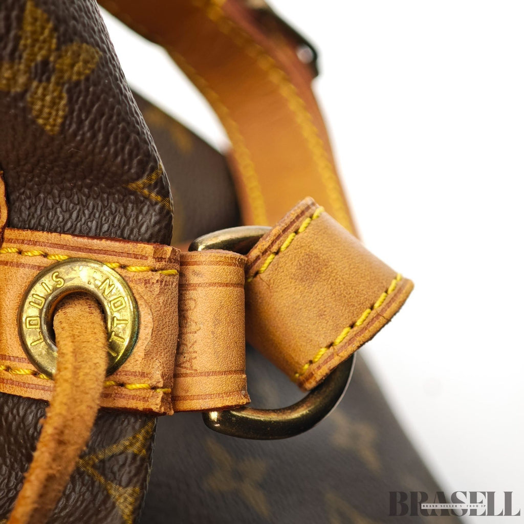 LOUIS VUITTON Petit Noe M42226 Monogram Handbag Bucket Bag Brown Women’s