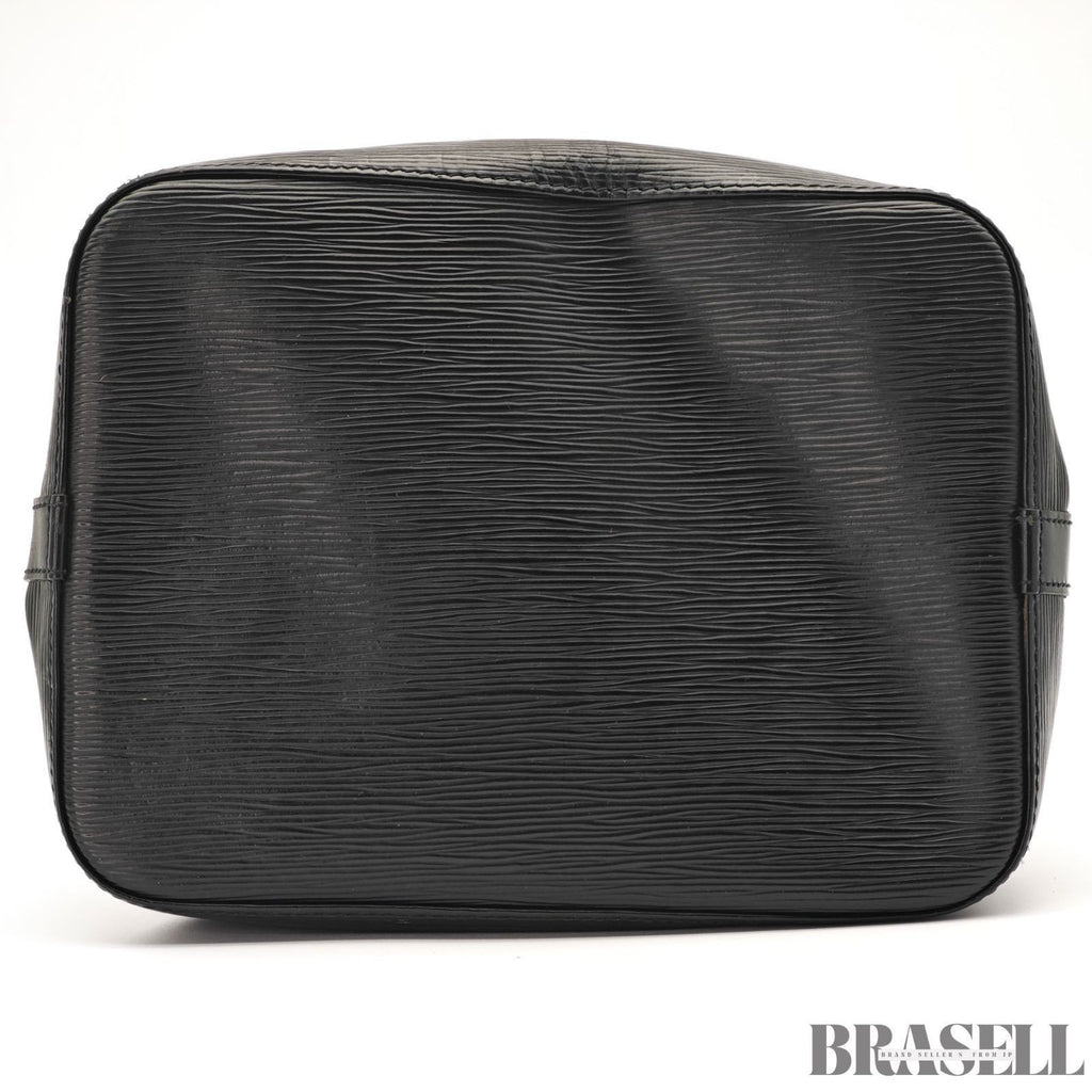 Louis Vuitton Epi Petit Noé Noir M59012 Bucket One Shoulder Bag Black Women