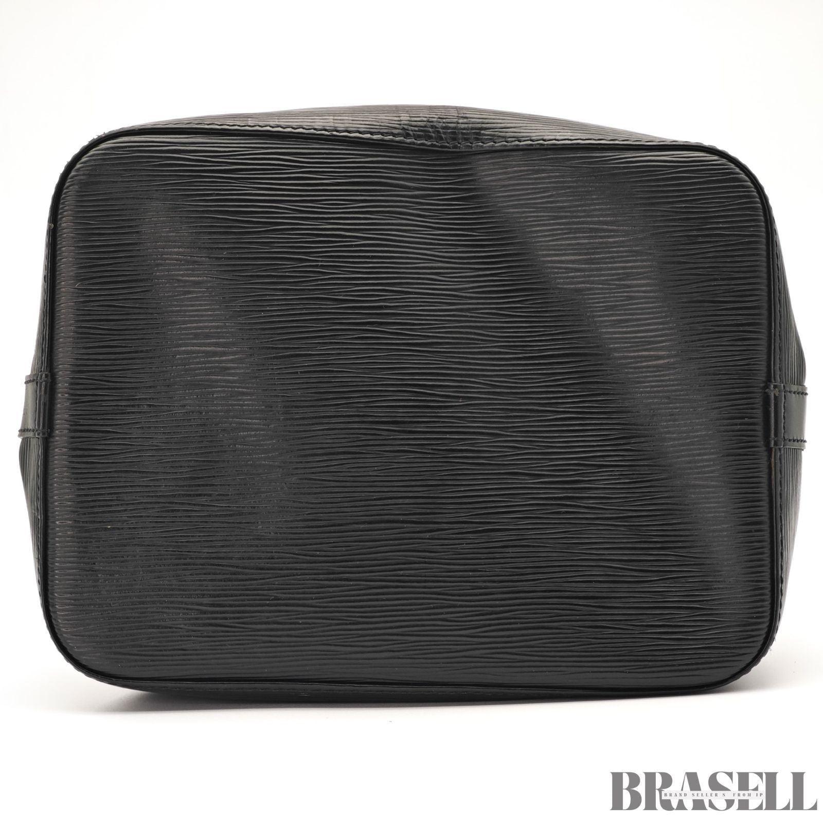 Louis Vuitton Epi Petit Noé Noir M59012 Bucket One Shoulder Bag Black Women