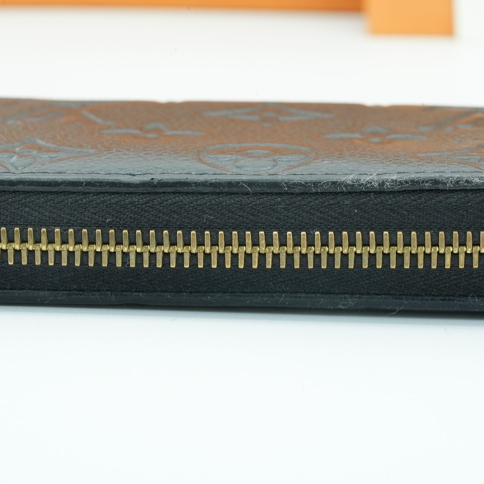 LOUIS VUITTON Empreinte Portefeuille Clemence M60171 Long Wallet Black