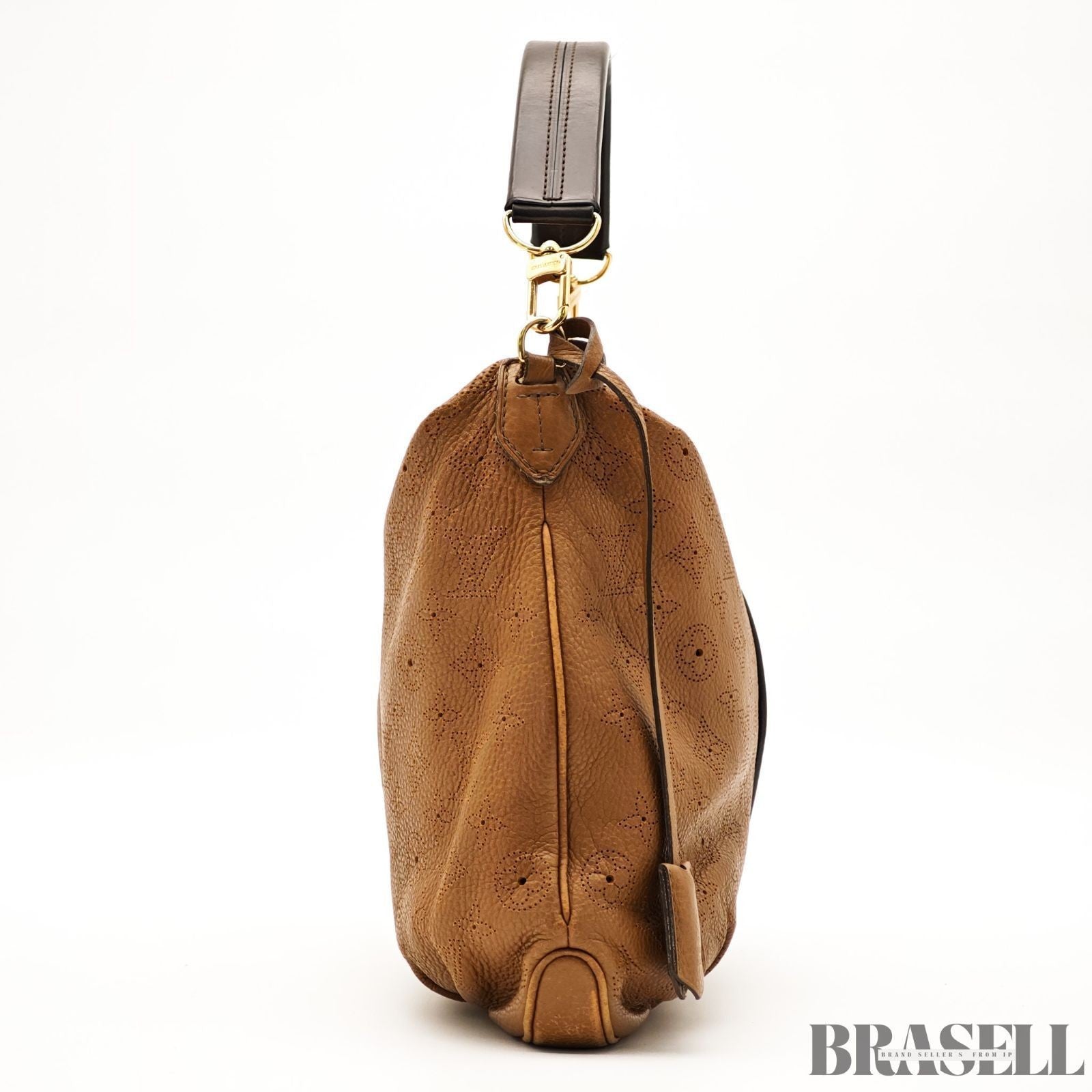 Louis Vuitton Serena PM M94212 Mahina Caramel 2Way Handbag Shoulder Bag