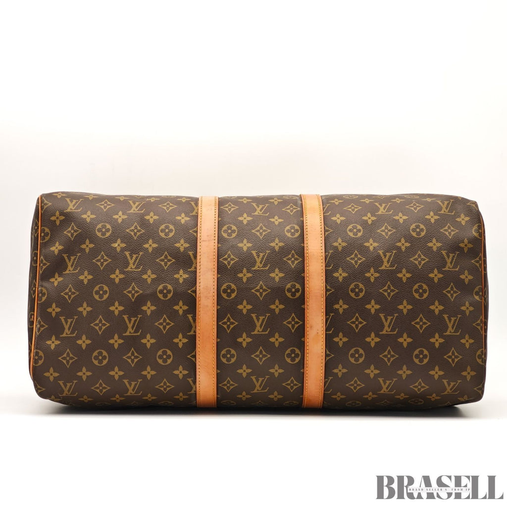 Louis Vuitton Keepall 55 M41424 Bag Boston Bag Large Travel Brown Unisex