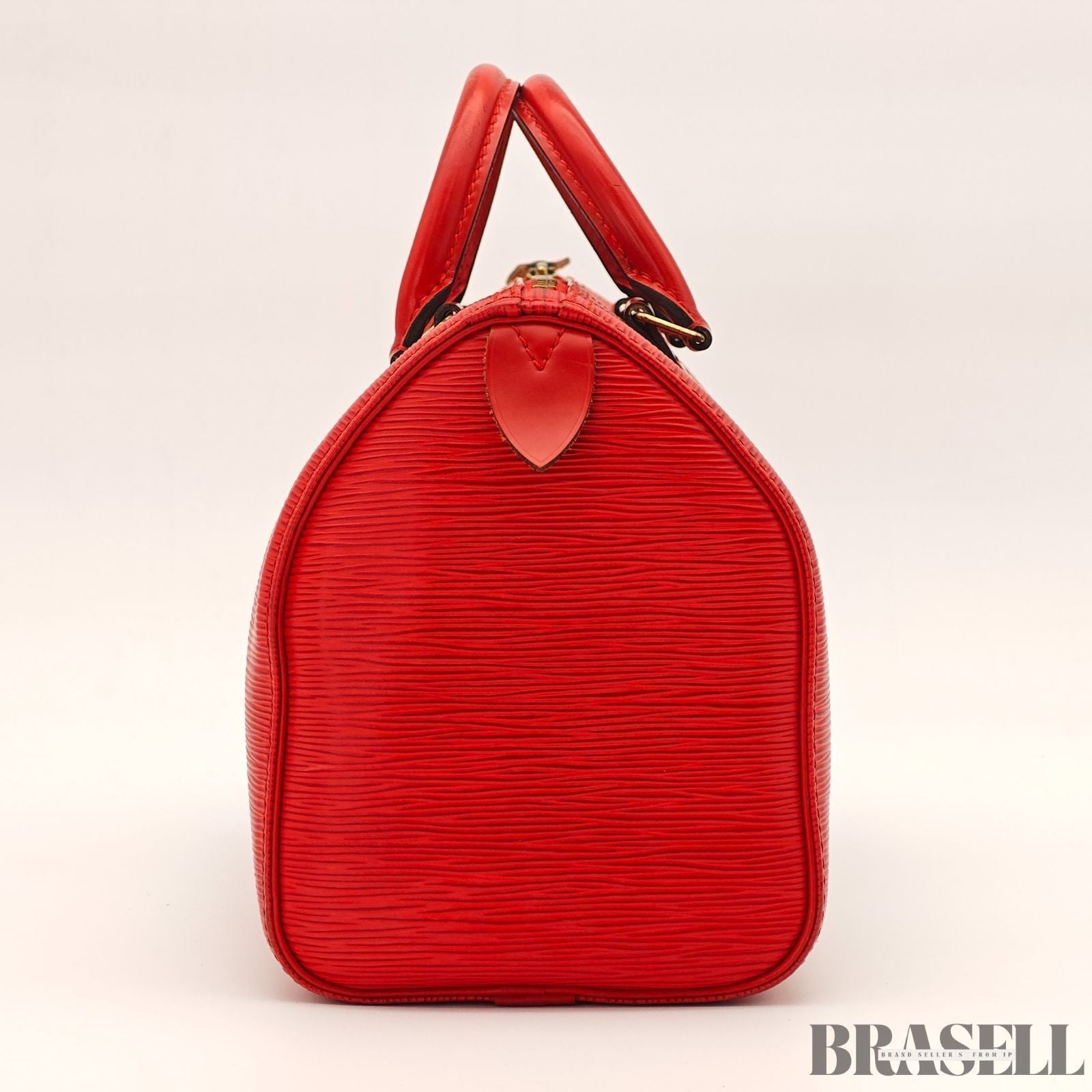 Louis Vuitton Epi Speedy 25 M43017 Mini Boston Bag Handbag Castilian Red
