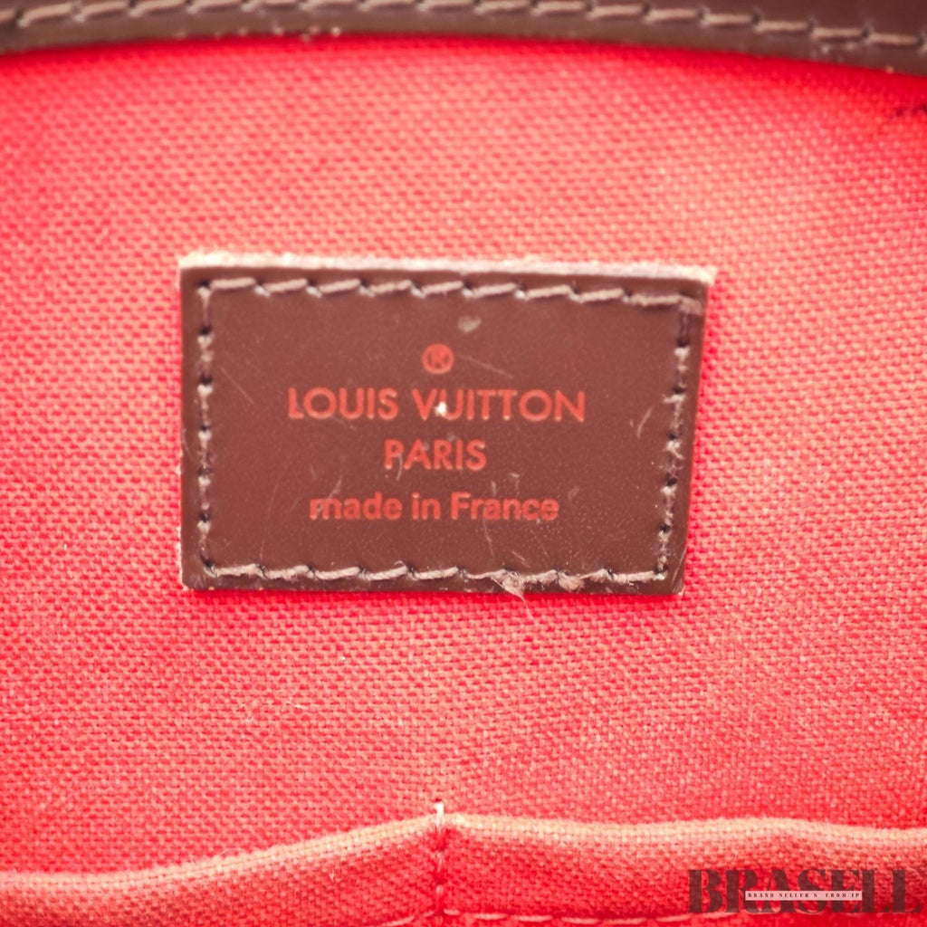 Louis Vuitton Damier Verona MM N41118 Bag Handbag Brown Women's With Key