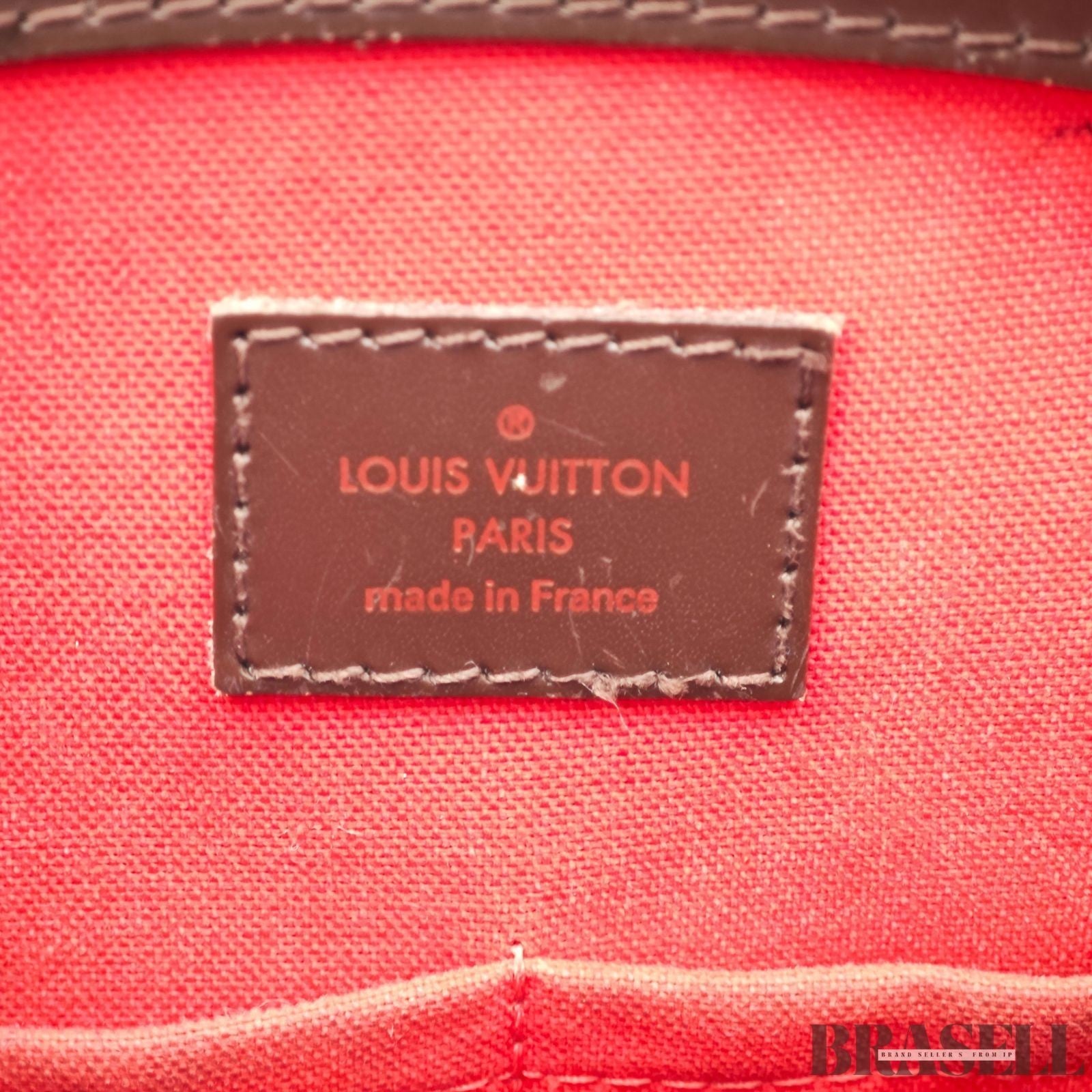 Louis Vuitton Damier Verona MM N41118 Bag Handbag Brown Women's With Key
