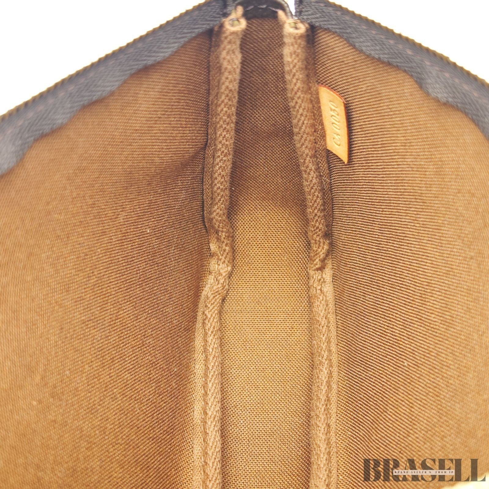LOUIS VUITTON Pochette Accessoires M51980 Monogram Mini Handbag Brown Women’s