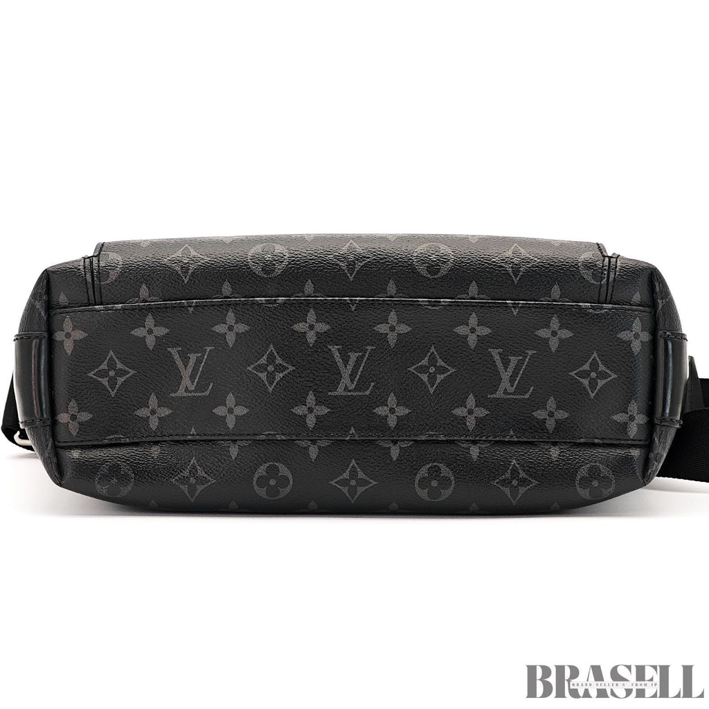 Louis Vuitton Odyssee Messenger PM M44223 Shoulder Bag Monogram Eclipse Black