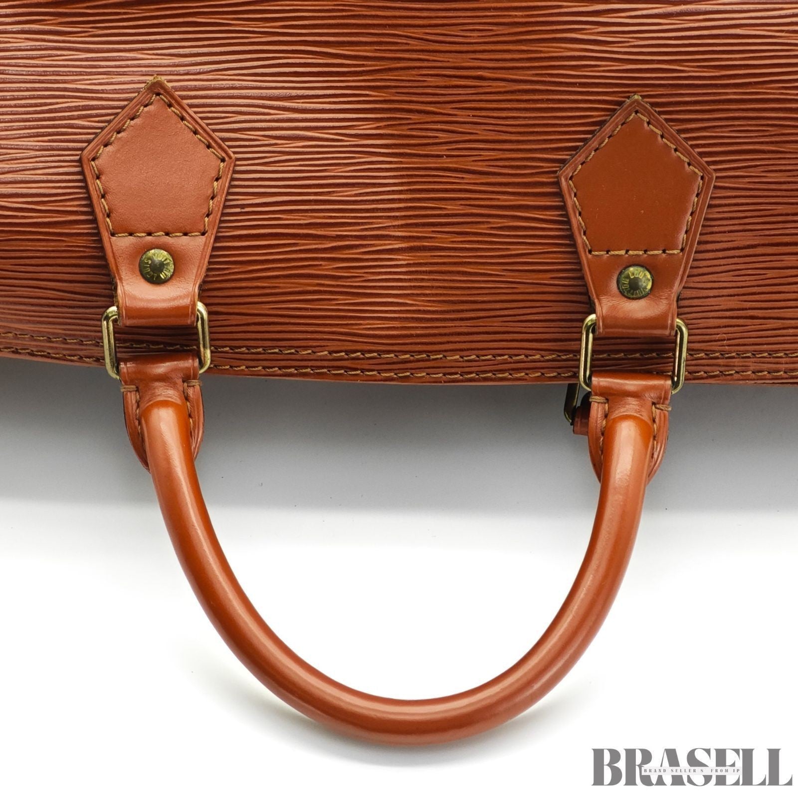 Louis Vuitton Epi Speedy 30 Brown M43003 Leather Brown Handbag Woman