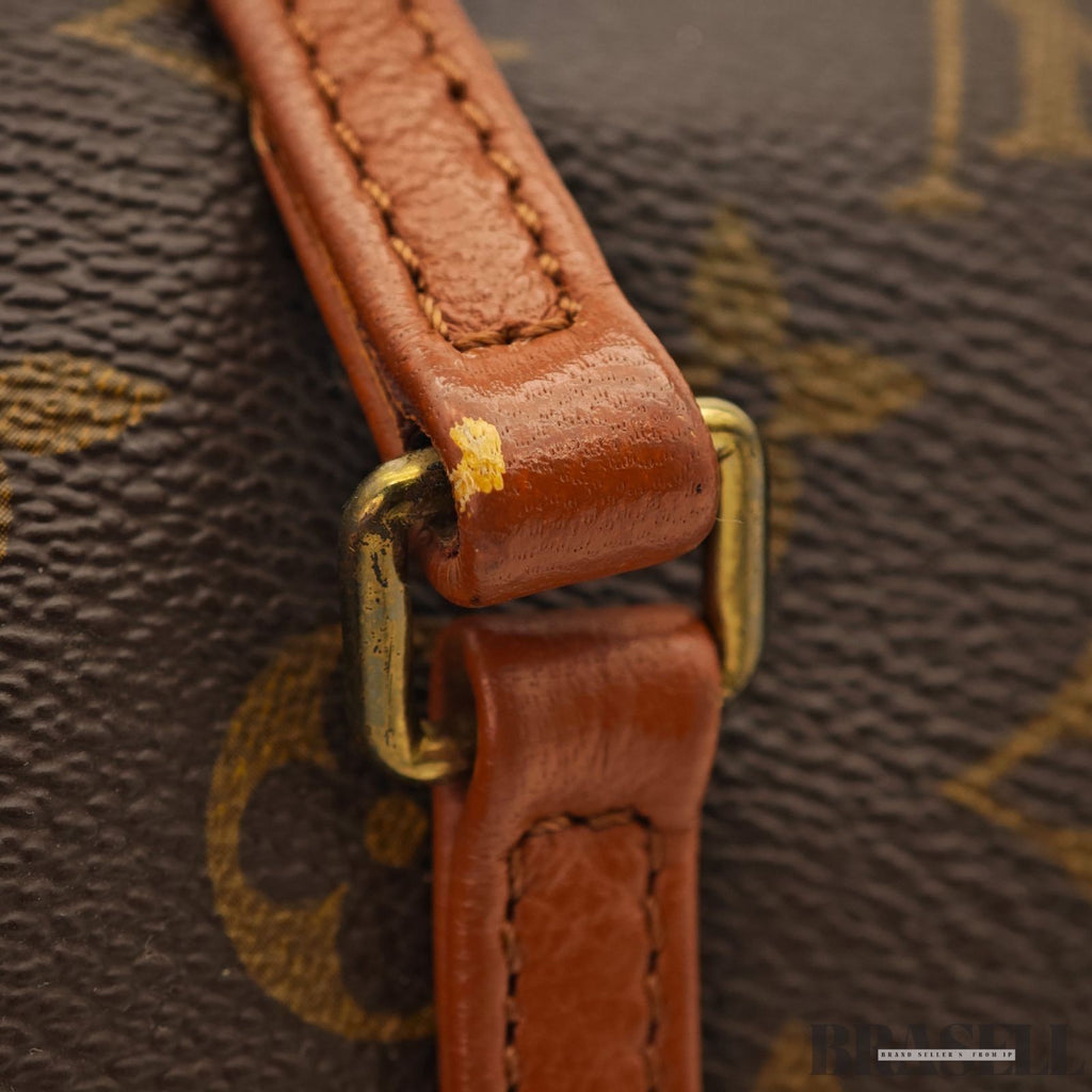 LOUIS VUITTON Monogram Papillon 26 M51366 Women Handbag Mini Boston Bag Brown