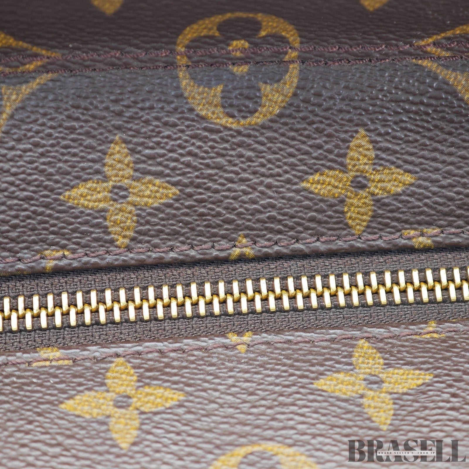 LOUIS VUITTON Luco M51155 Tote Bag Monogram Brown