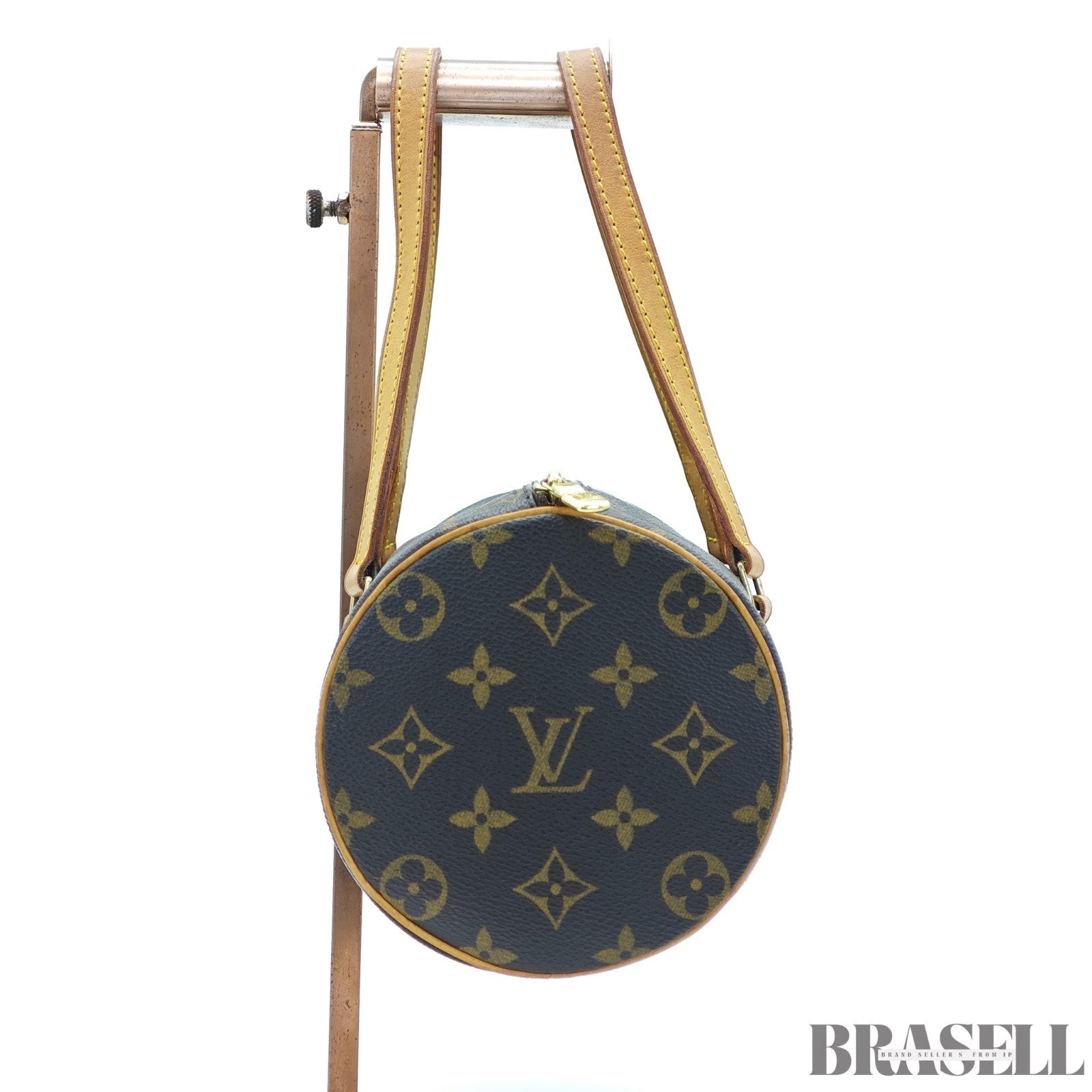 LOUIS VUITTON Papillon 26 Handbag M51386 PVC Coated Canvas & Leather Brown