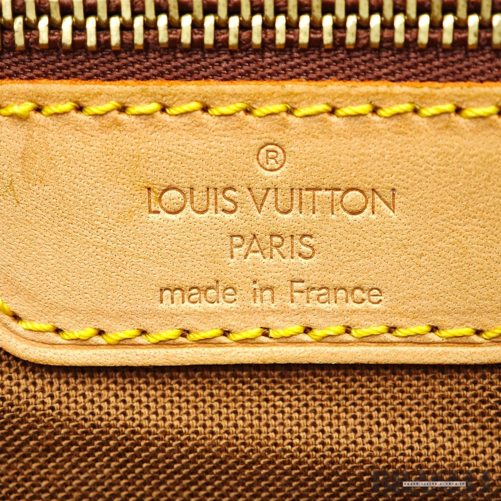 LOUIS VUITTON Cabas Maison M51151 Monogram Large Tote Bag Brown Leather Women’s