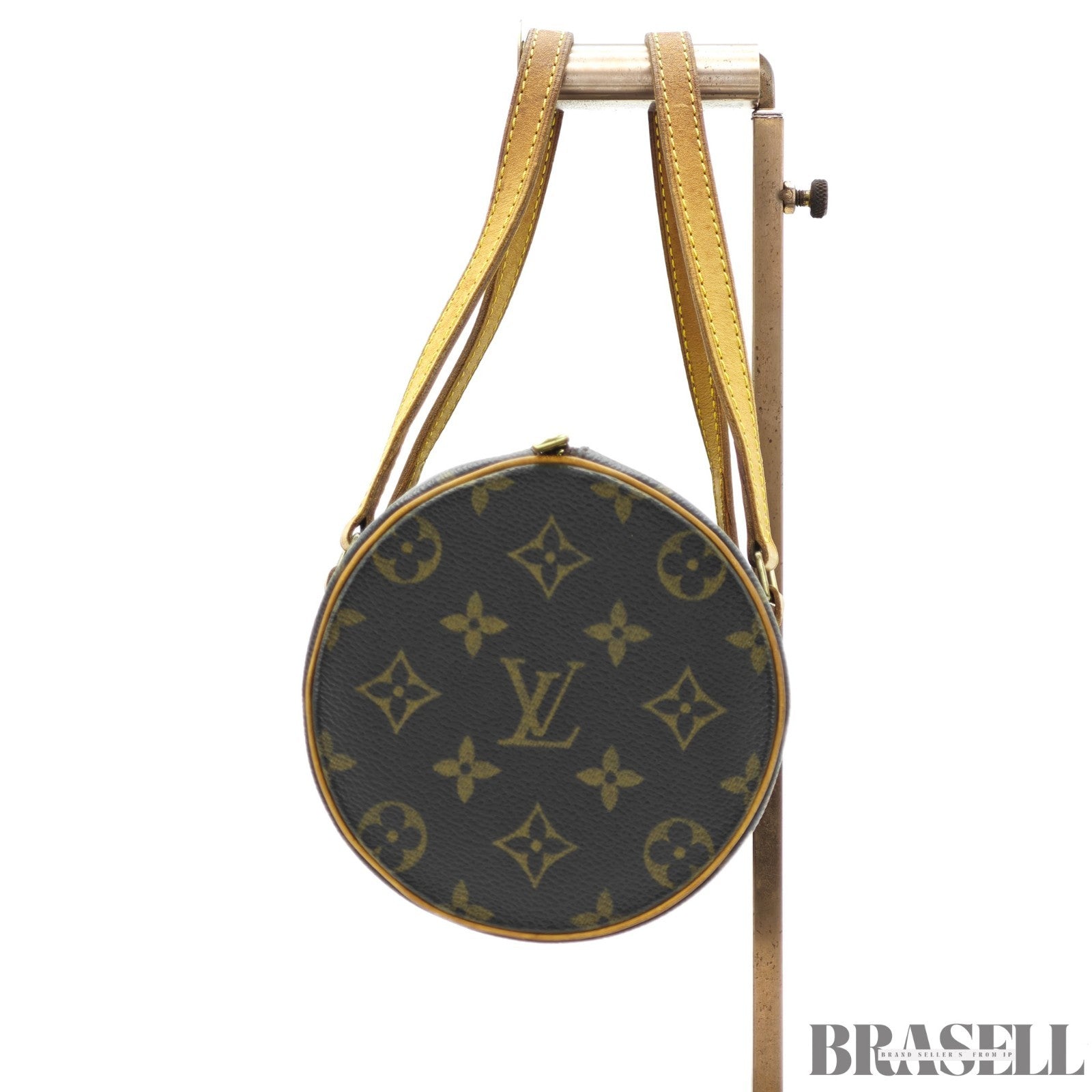 LOUIS VUITTON Papillon 26 Handbag M51386 PVC Coated Canvas & Leather Brown