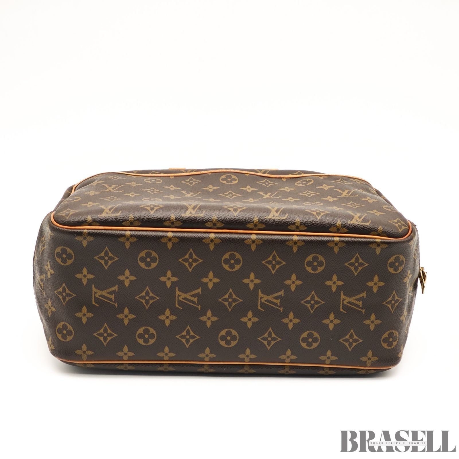 Louis Vuitton M47270 Monogram Deauville Handbag M47270 PVC Coated Canvas Brown