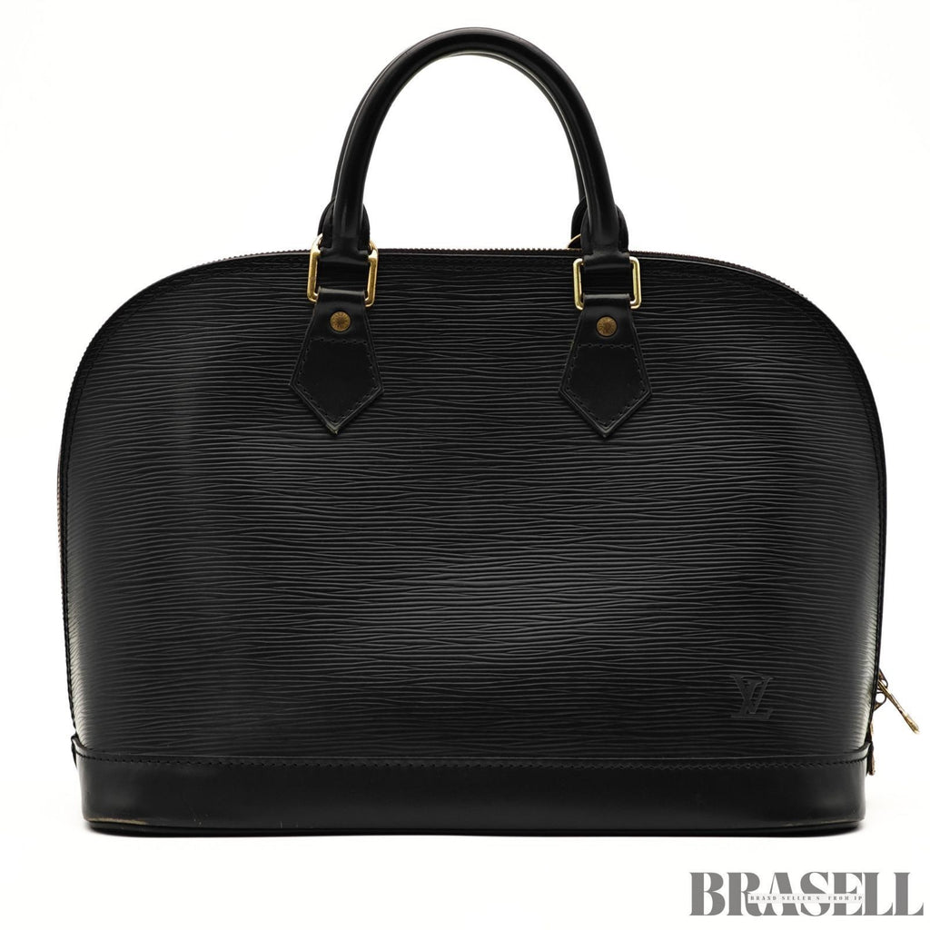 LOUIS VUITTON Alma PM M52802 Black Epi Leather Handbag Women’s