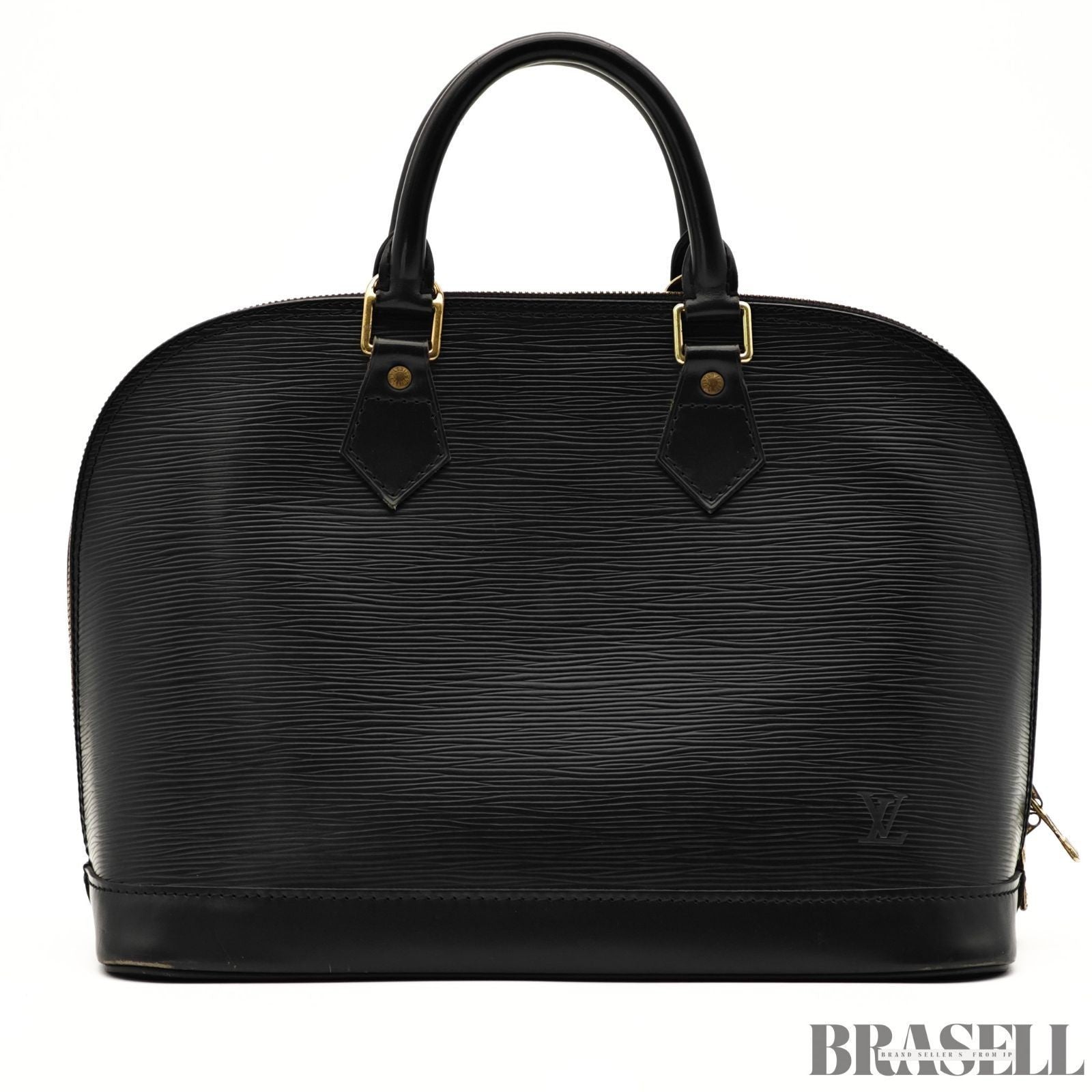 LOUIS VUITTON Alma PM M52802 Black Epi Leather Handbag Women’s