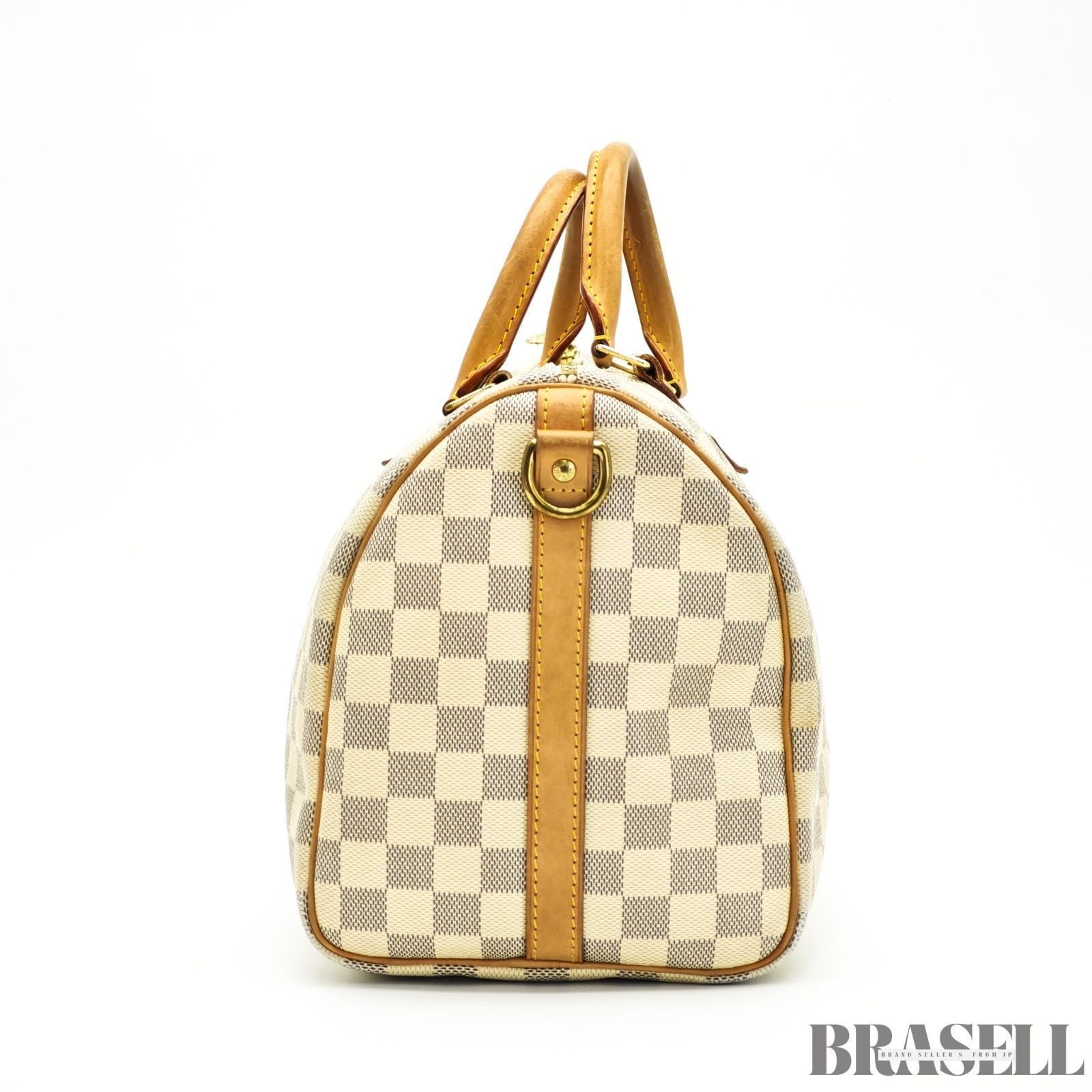 Louis Vuitton Azur Speedy Bandoulière 30 N40592 Handbag Shoulder Bag 2Way Ivory