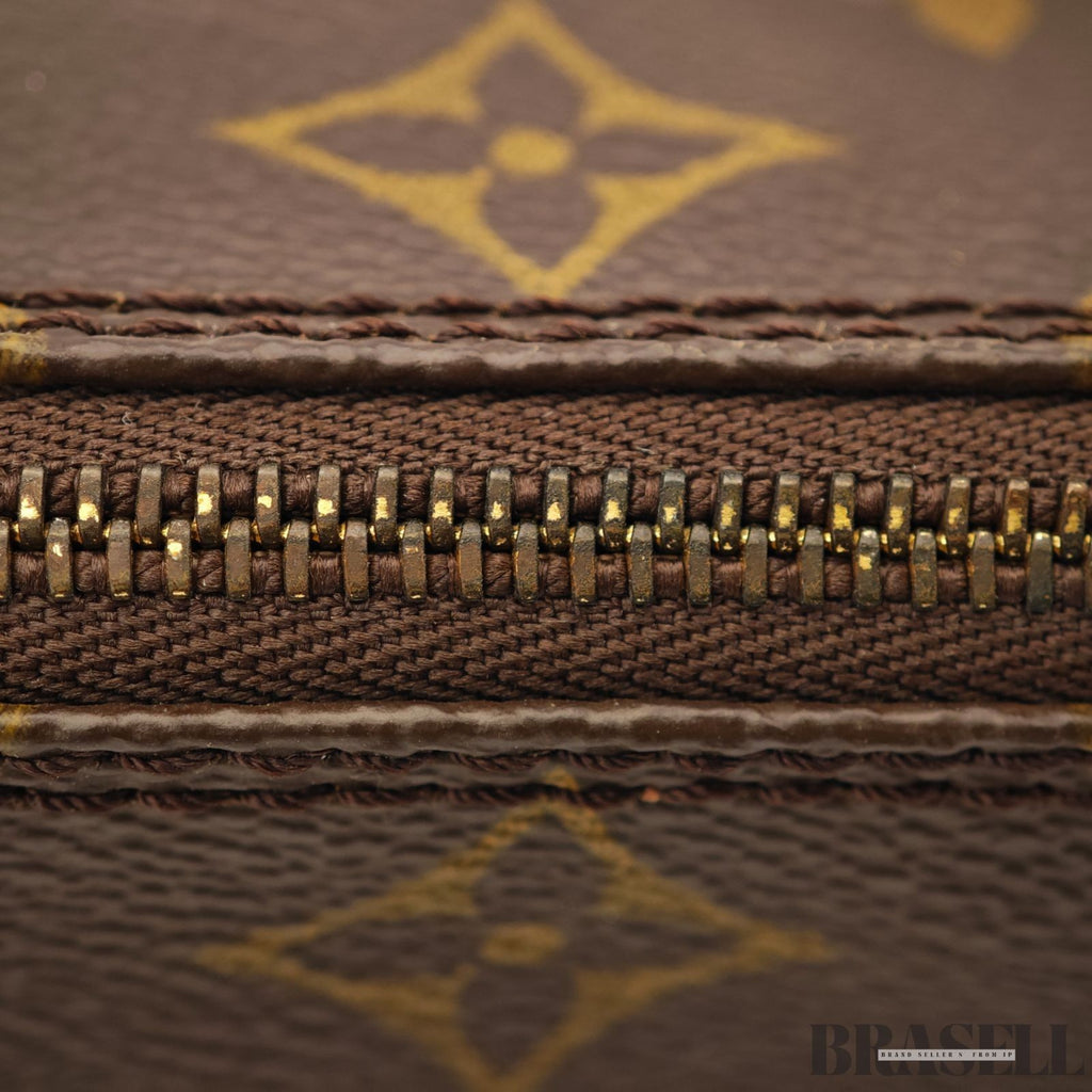 LOUIS VUITTON Monogram Papillon 30 M51385 HandBag Mini Boston Bag Brown France
