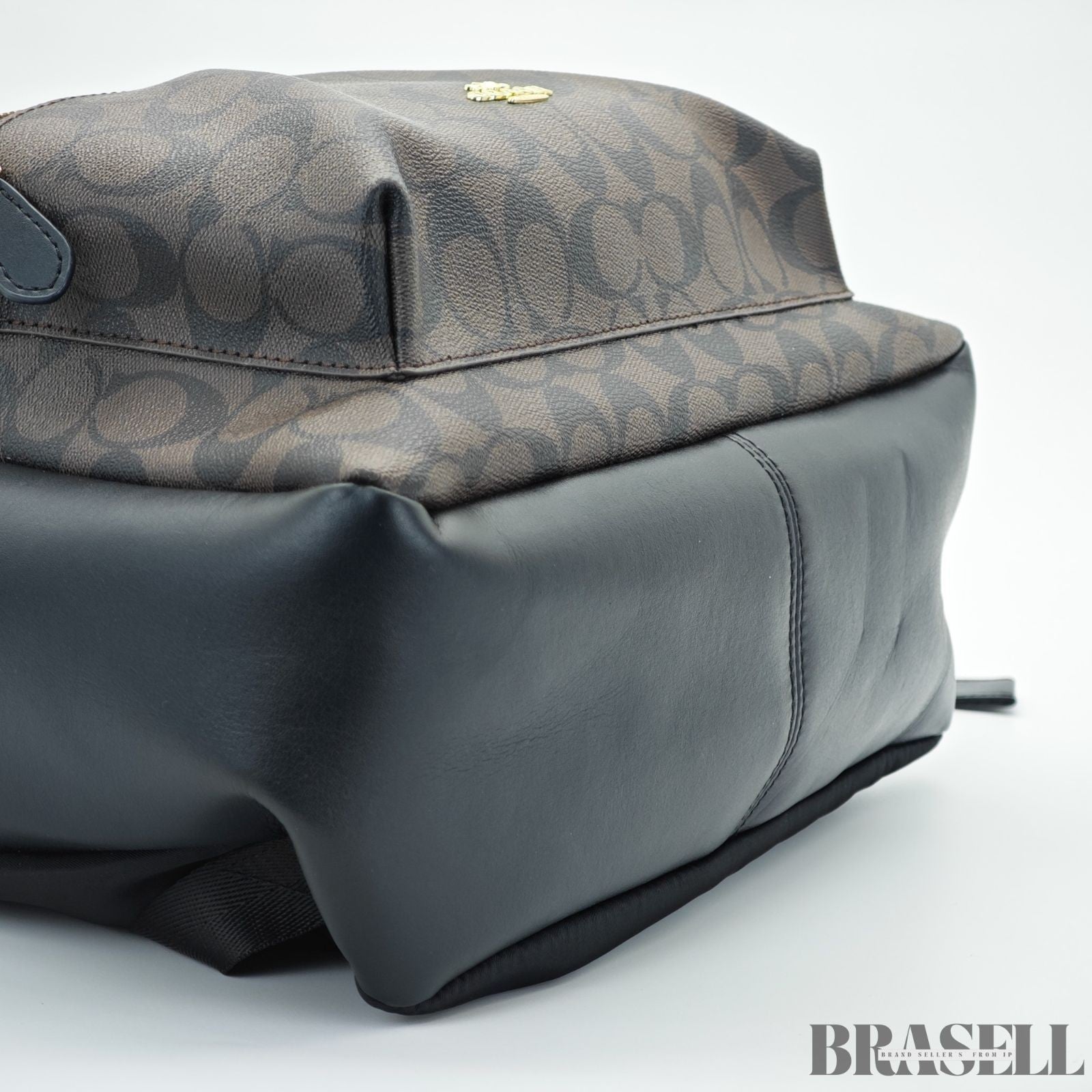 COACH Charlie Signature Backpack Brown color for Men and Women