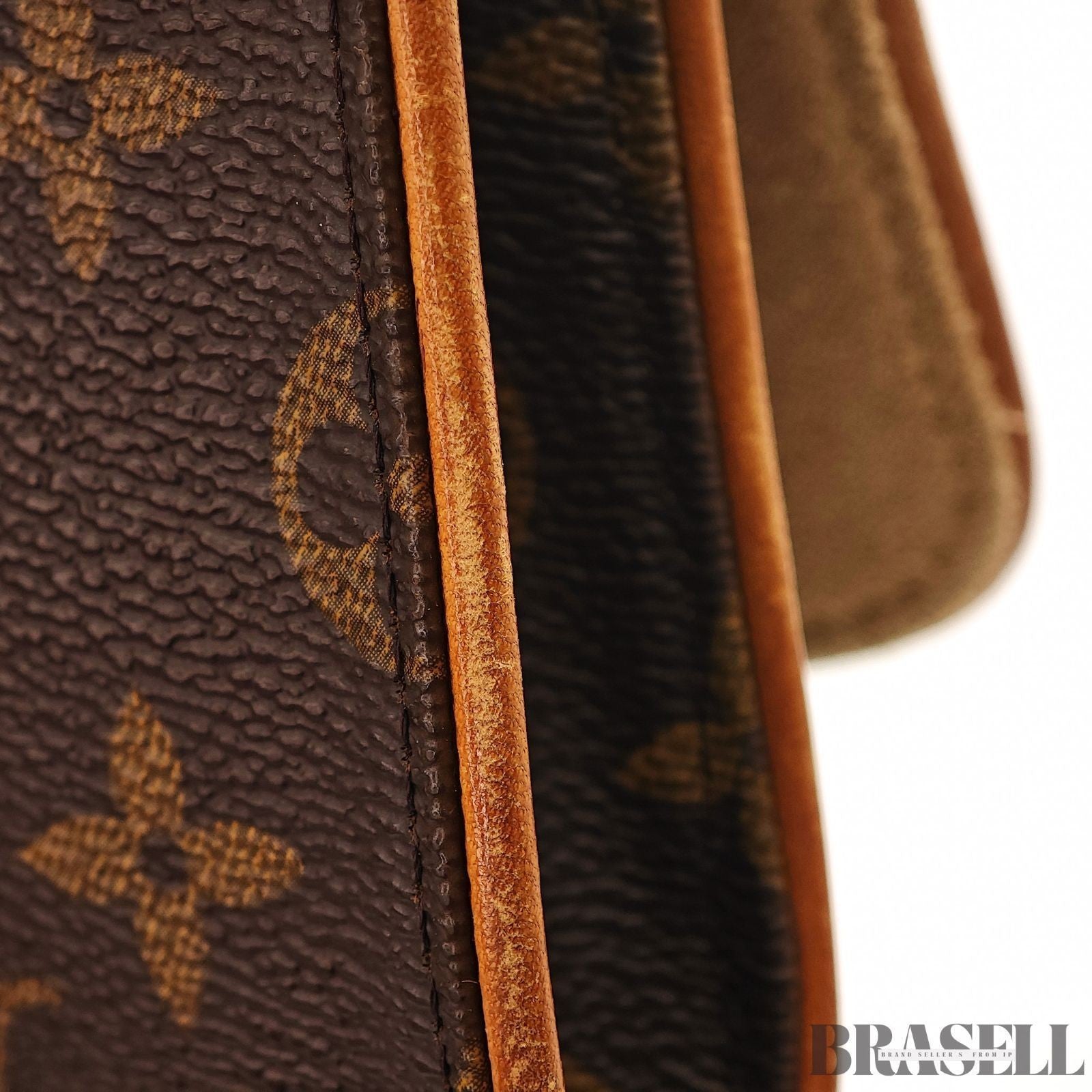 LOUIS VUITTON Pochette Twin GM 2Way Shoulder Bag Monogram Brown Spain CA0030