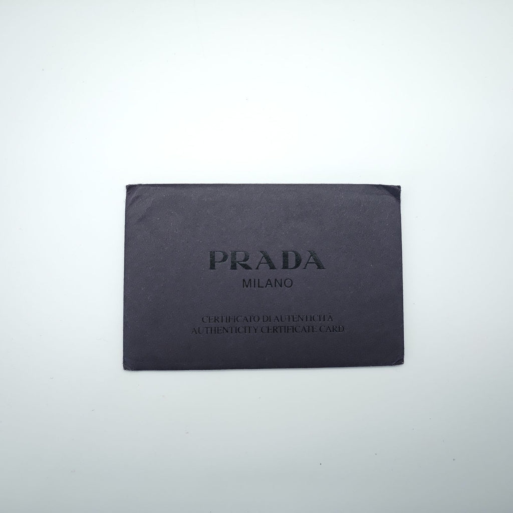 PRADA Tessuto Nylon Backpack M212500 Black with Guarantee Card