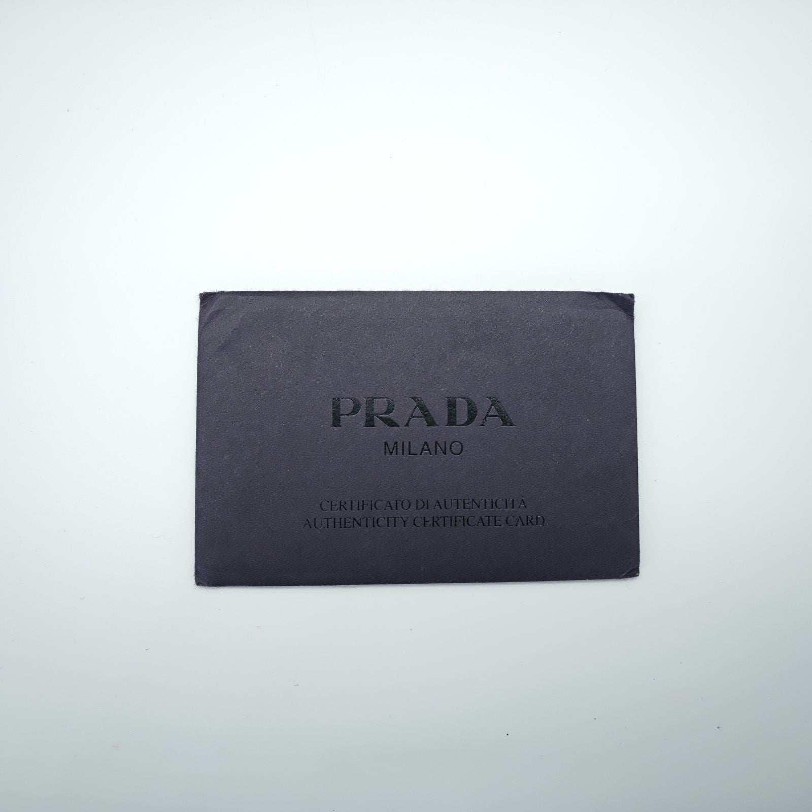 PRADA Tessuto Nylon Backpack M212500 Black with Guarantee Card