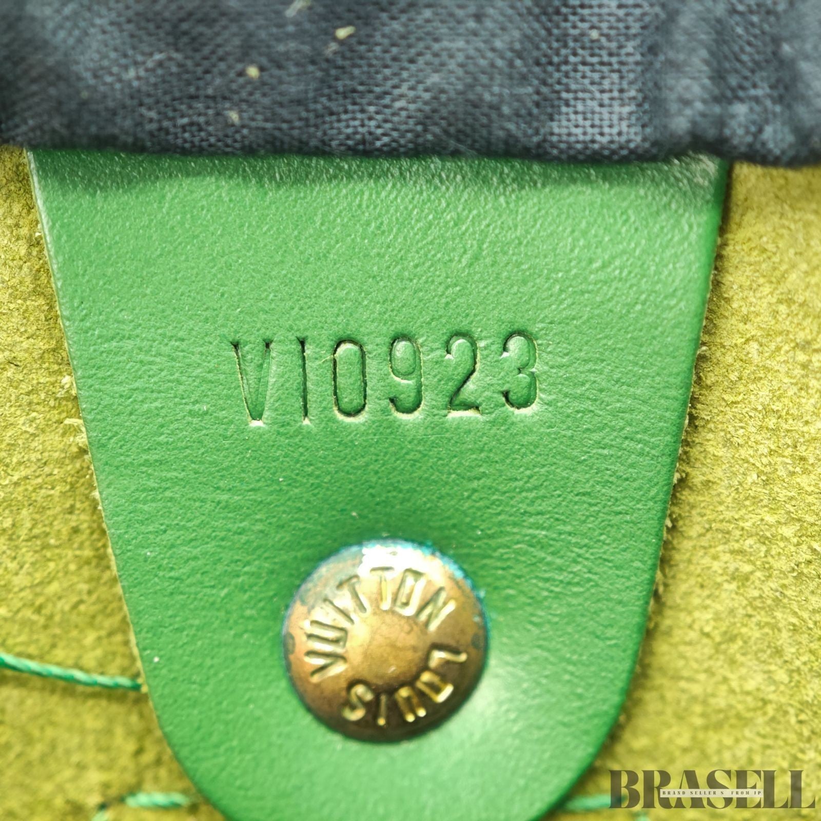 LOUIS VUITTON Epi Speedy 30 Hand Bag Mini Boston Borneo Green M43004 Leather