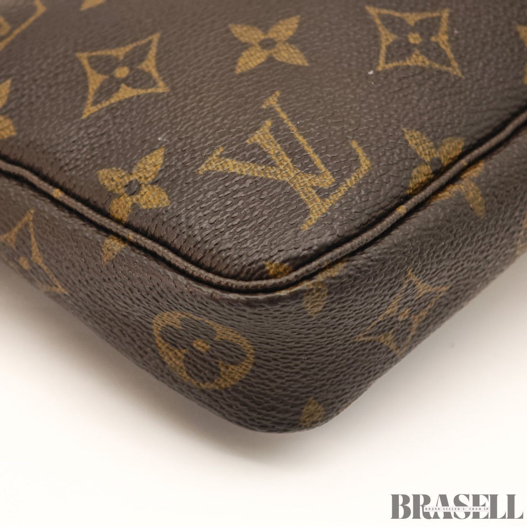 Louis Vuitton Pochette Accessoires M51980 Handbag Pouch Brown Monogram Canvas