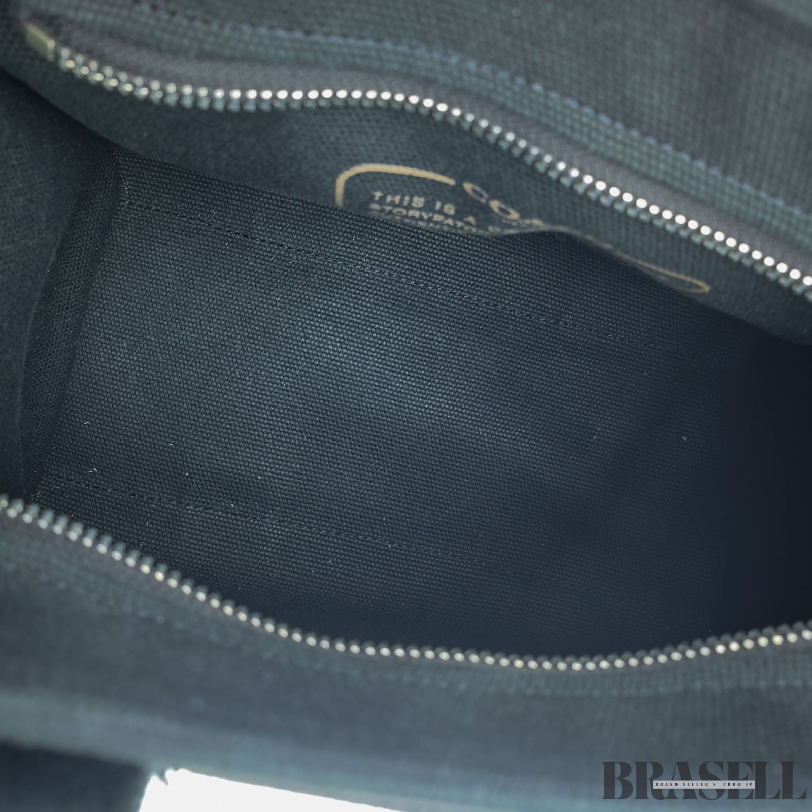 COACH Cargo Tote Bag Embroidered Black for Men and Women