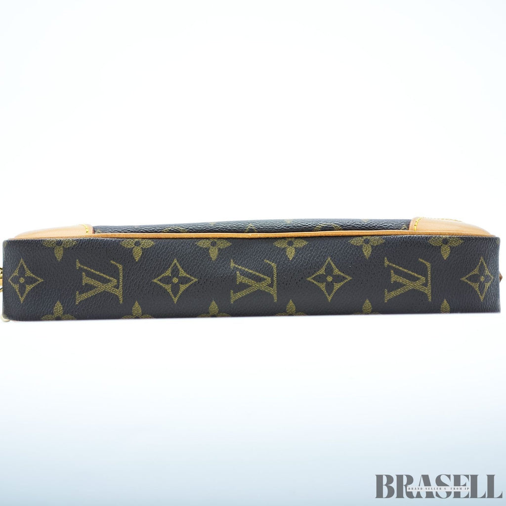 Louis Vuitton Marly Dragon GM M51825 Clutch Bag Monogram Brown