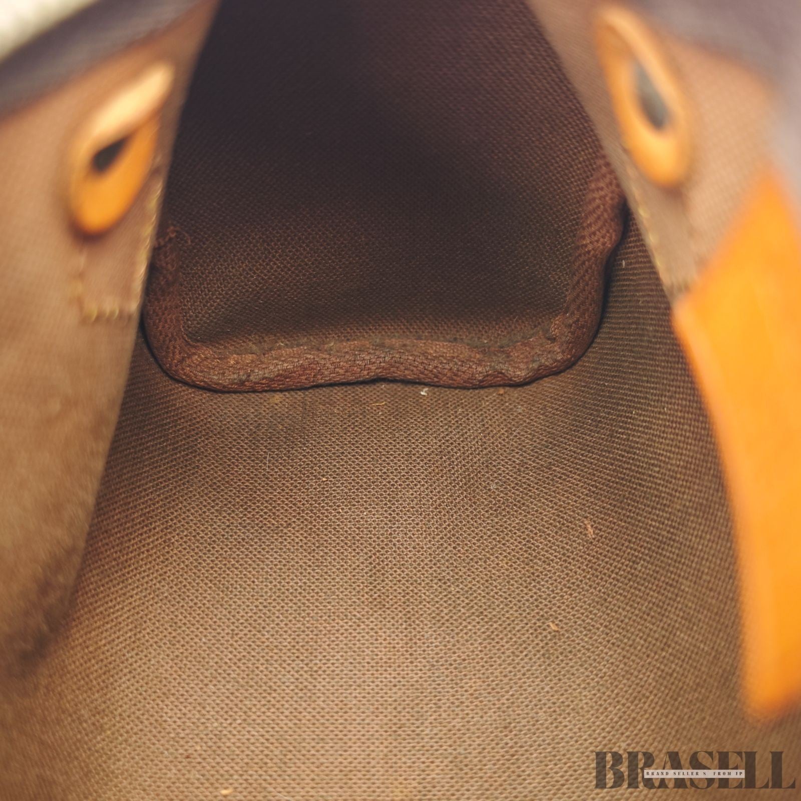 Auth Louis Vuitton Monogram Mini Speedy Hand Bag M41534 Mini Boston Bag Brown