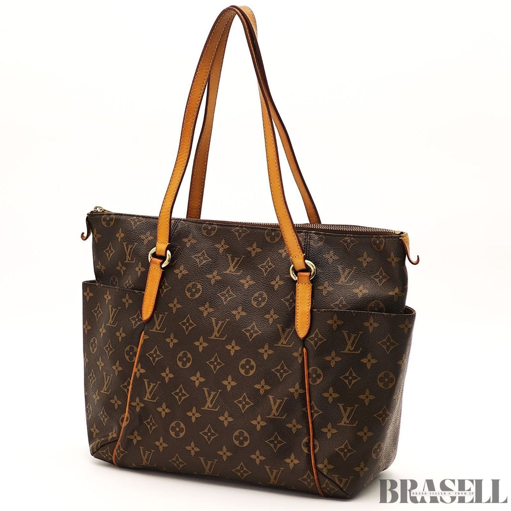 LOUIS VUITTON Totally MM M41015 Monogram Canvas Shoulder Bag Tote Bag Brown