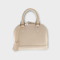 LOUIS VUITTON Epi Alma BB 2Way Leather Shoulder Bag White M58706