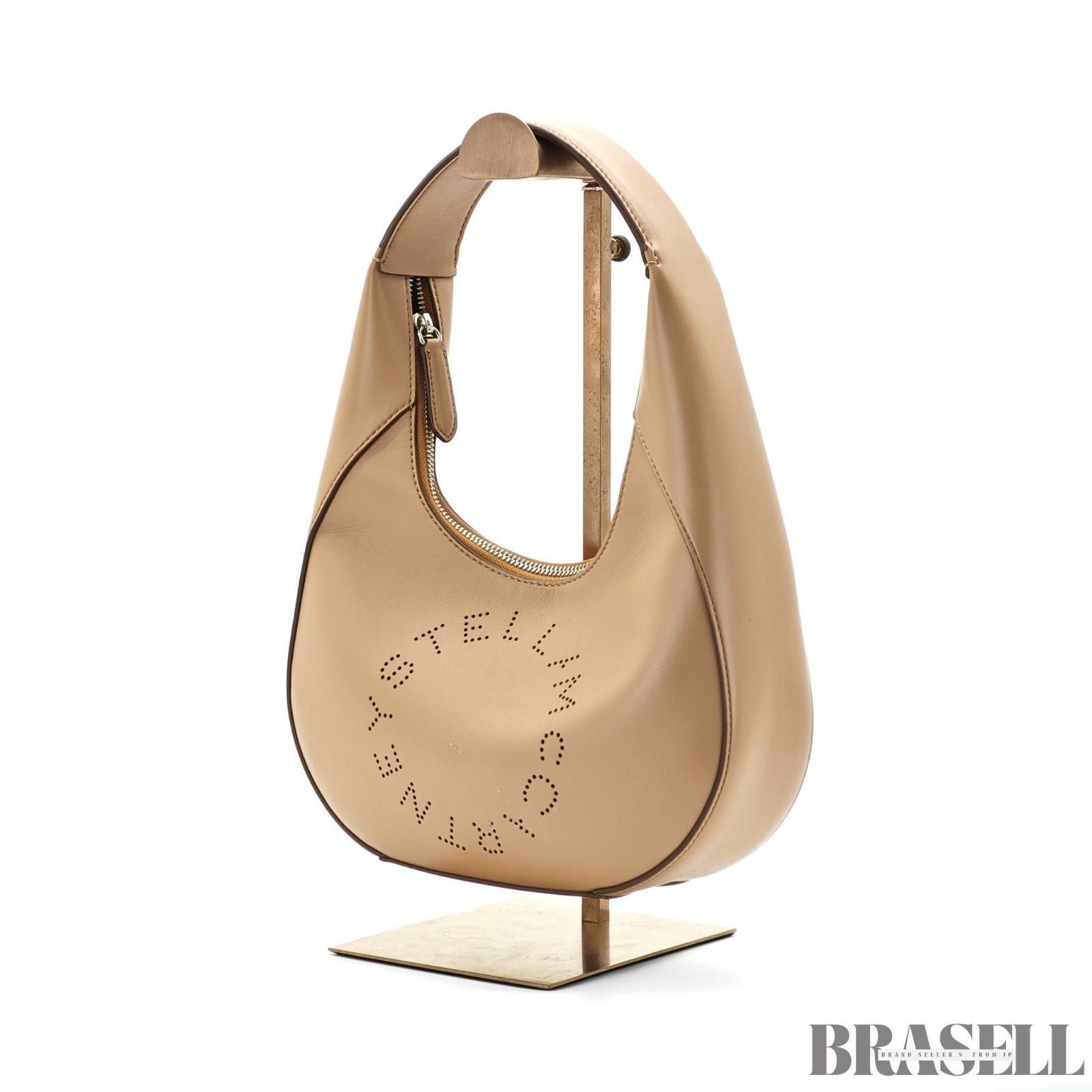 Stella McCartney Shoulder Bag 700269 W8542 Hobo Bag in Greige and Beige Women's