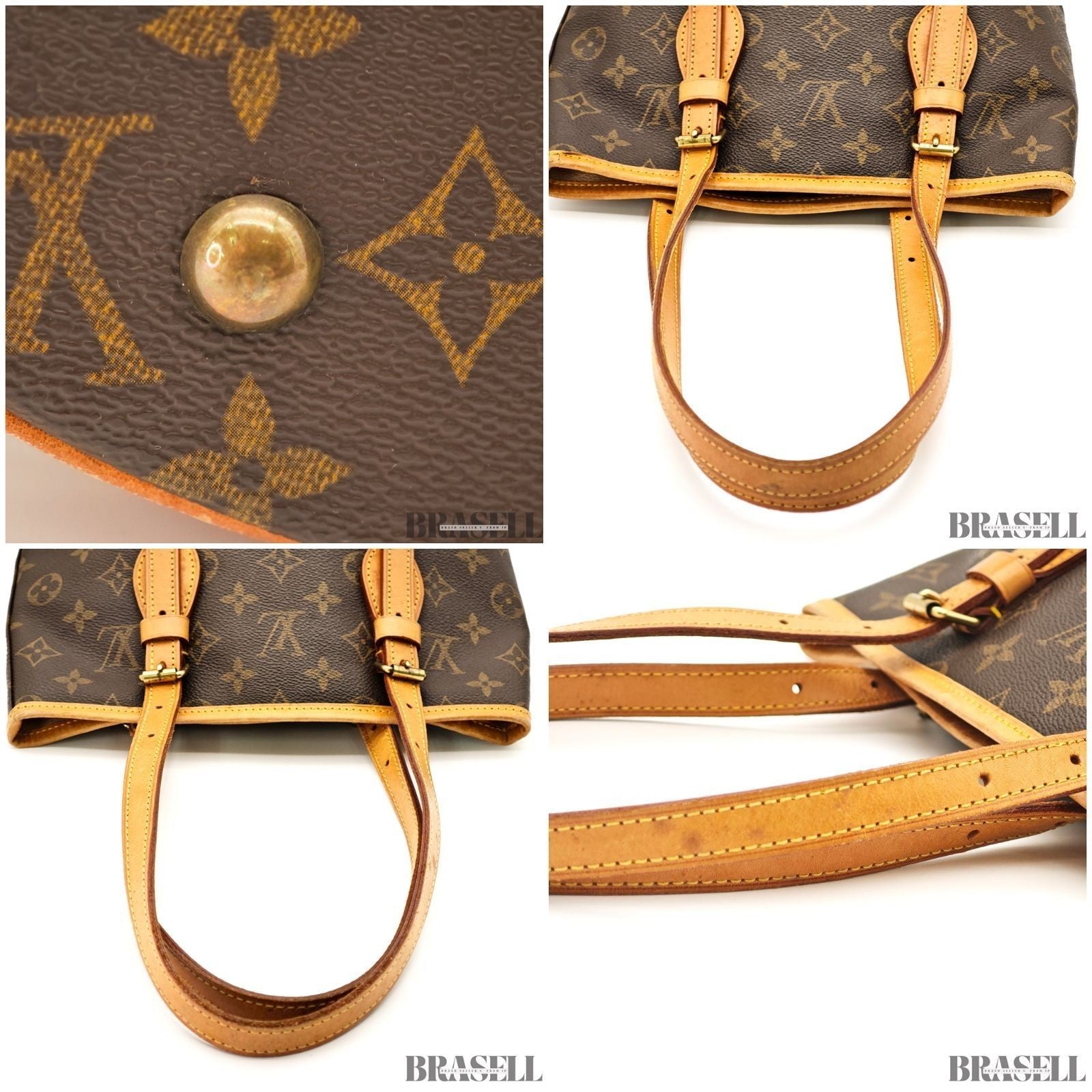 Louis Vuitton Bucket PM Bucket 23 M42238 Tote Bag Bucket Bag Brown Women