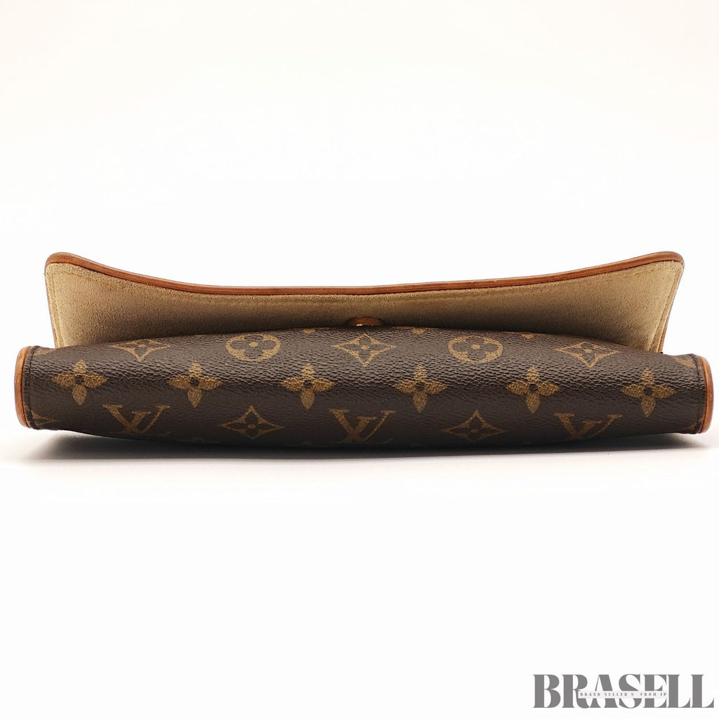 LOUIS VUITTON Pochette Twin GM 2Way Shoulder Bag Monogram Brown Spain CA0030