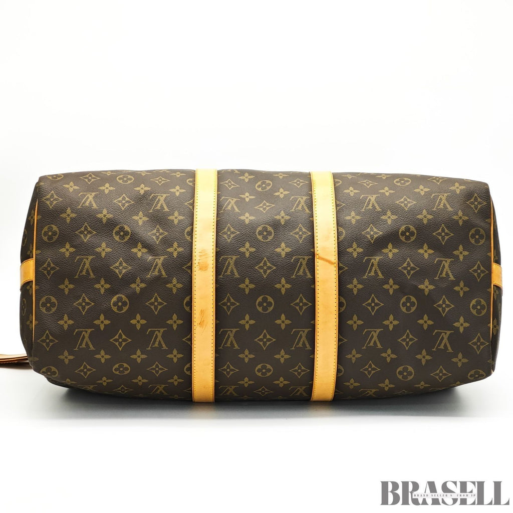 Louis Vuitton Keepall Bandolera 50 M41416 Bolso Boston Bolso Grande Marrón