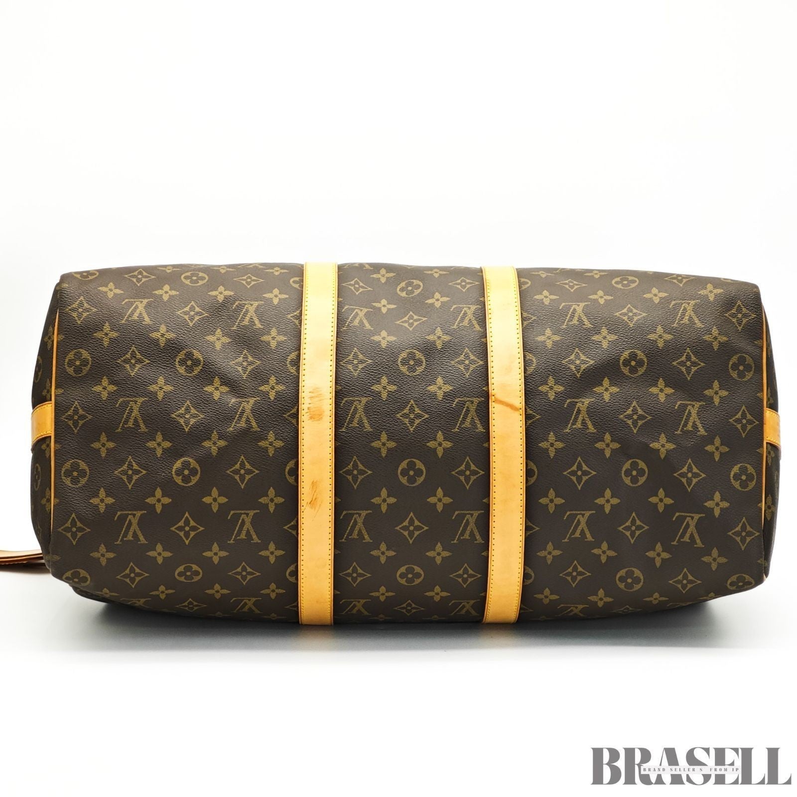 Louis Vuitton Keepall Bandolera 50 M41416 Bolso Boston Bolso Grande Marrón