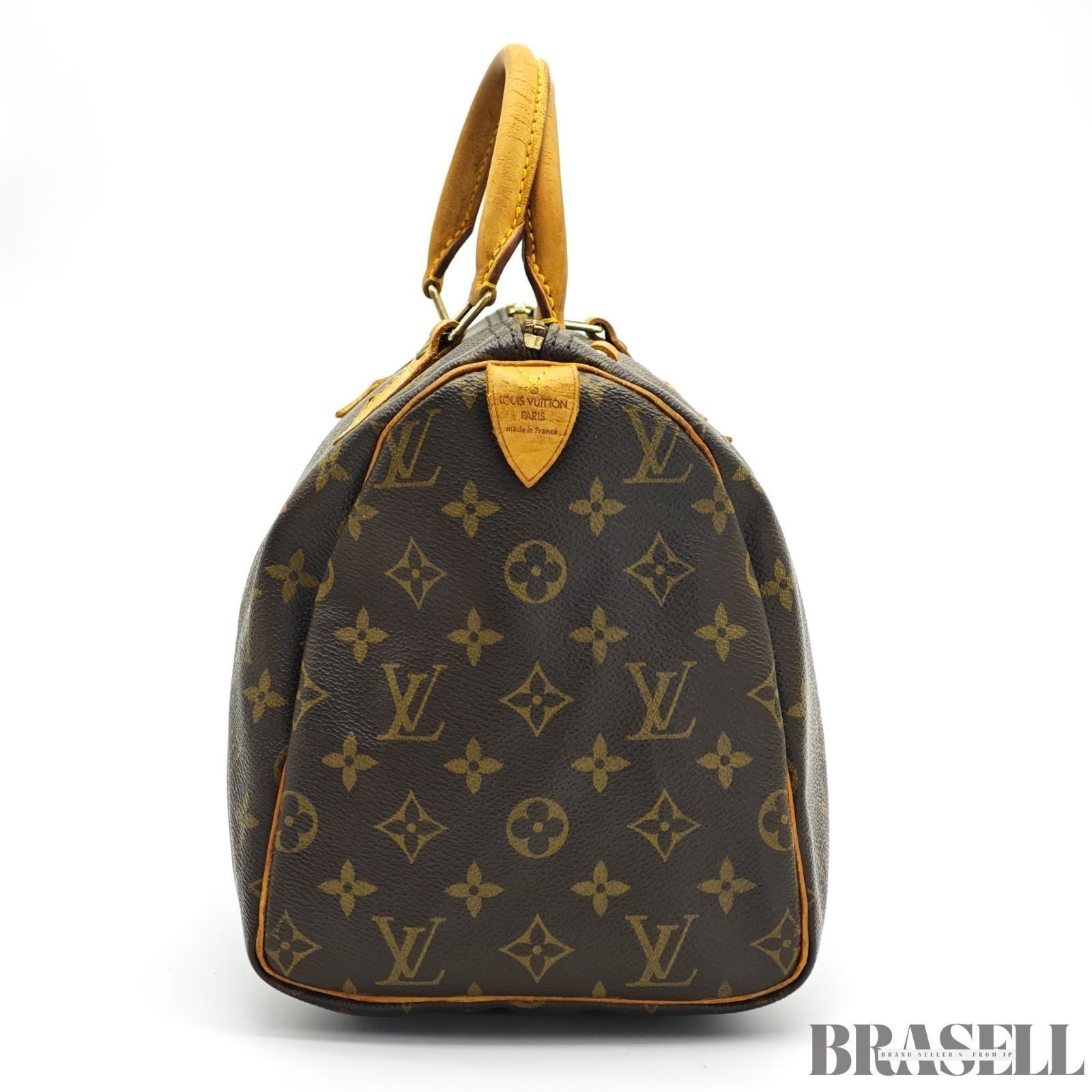 LOUIS VUITTON Speedy 30 M41526 Monogram Handbag Brown Women’s